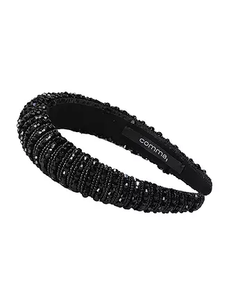 COMMA | Diadema con cuentas de joyería | schwarz